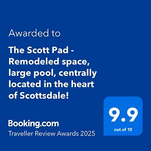 The Scott Pad - Remodeled Space, Large Pool, Centrally Located In The Heart Of Scottsdale! Scottsdale